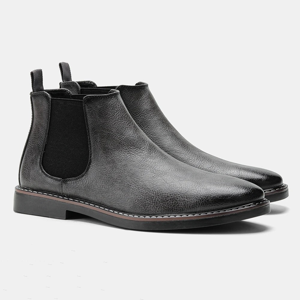 Oliver | Men’s Weather-Resistant Chelsea Boots With Elastic Side Panels