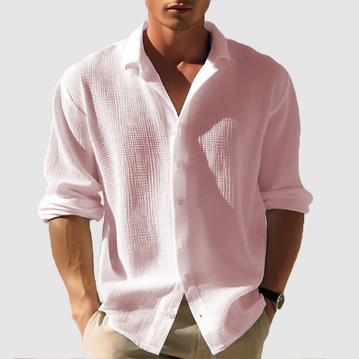 Leo | Men’s Casual Summer Button-Down Shirt