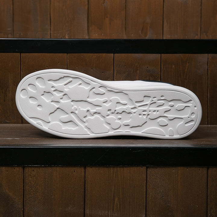 Ava | Women’s Minimalist White Leather Sneakers