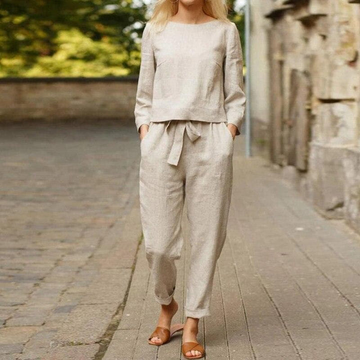 Sienna | Women’s Lightweight Linen Loungewear Set