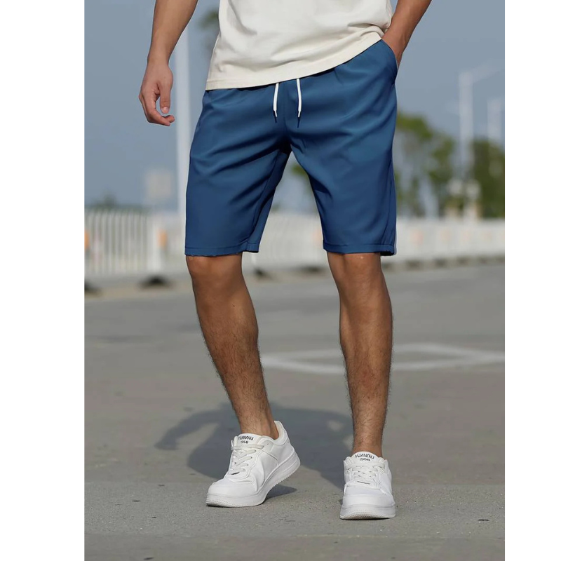 Ethan | Men’s Casual Low-Rise Drawstring Shorts