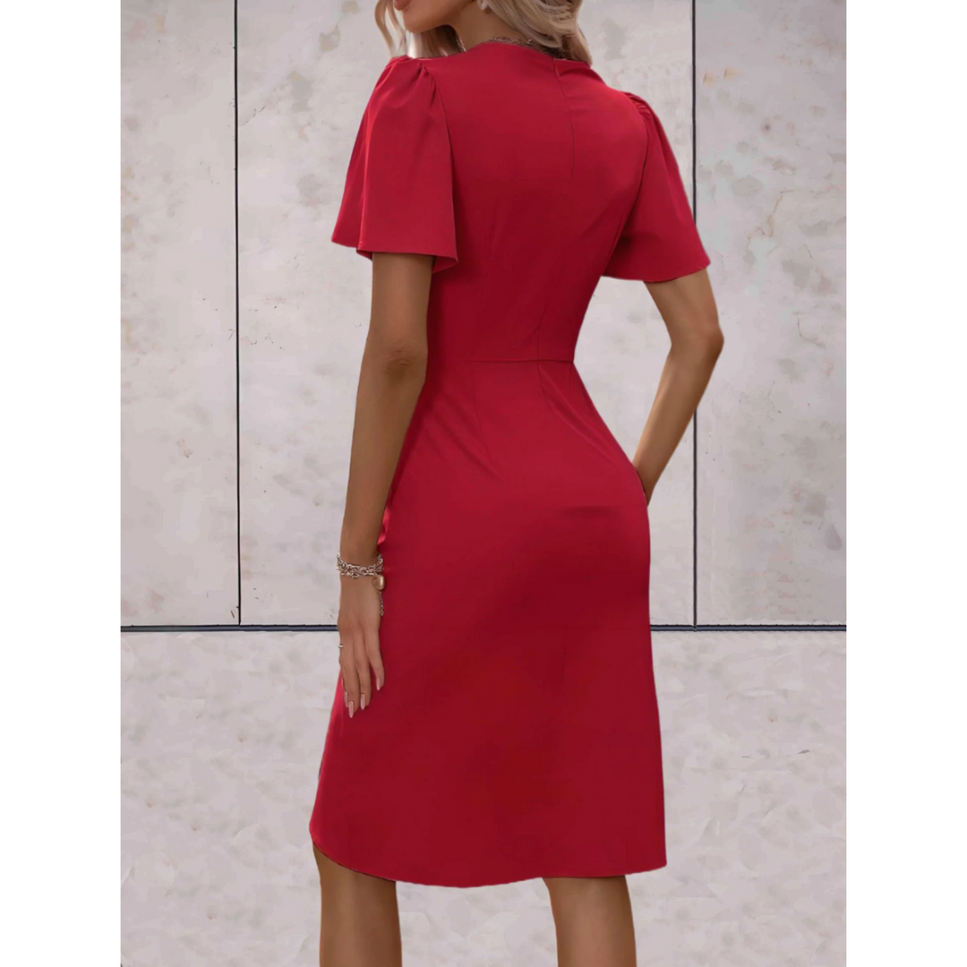 Juliette | Women’s Elegant Wrap Dress for Festive & Chic Occasions