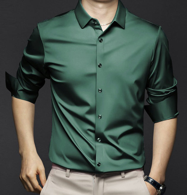 Julian | Classic Long-Sleeve Button-Up Shirt For Men