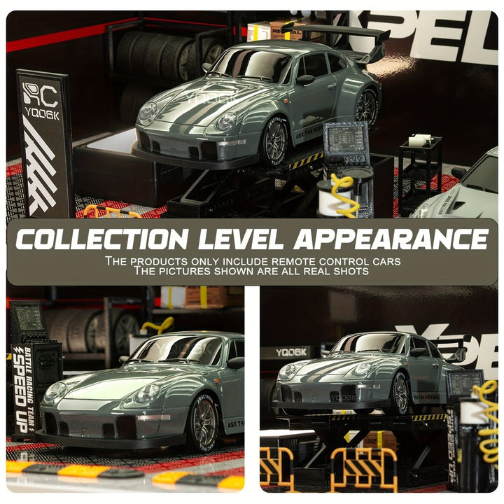 1:24 scale RC drift car with light-up wheels - product photo 9