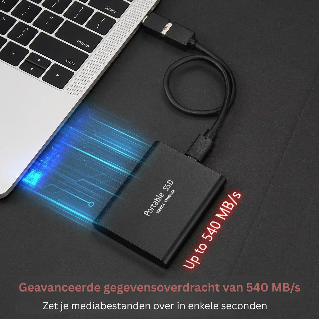 128 Gb external Ssd in an aluminum case - product photo 2