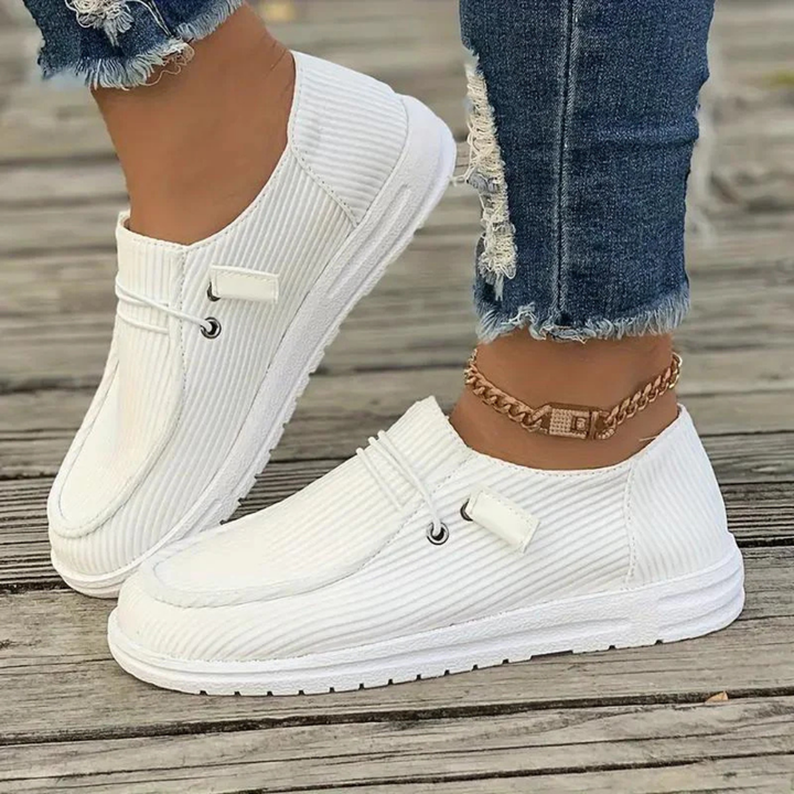 Lena | Women’s Orthopedic Flat Summer Slip-On Shoes