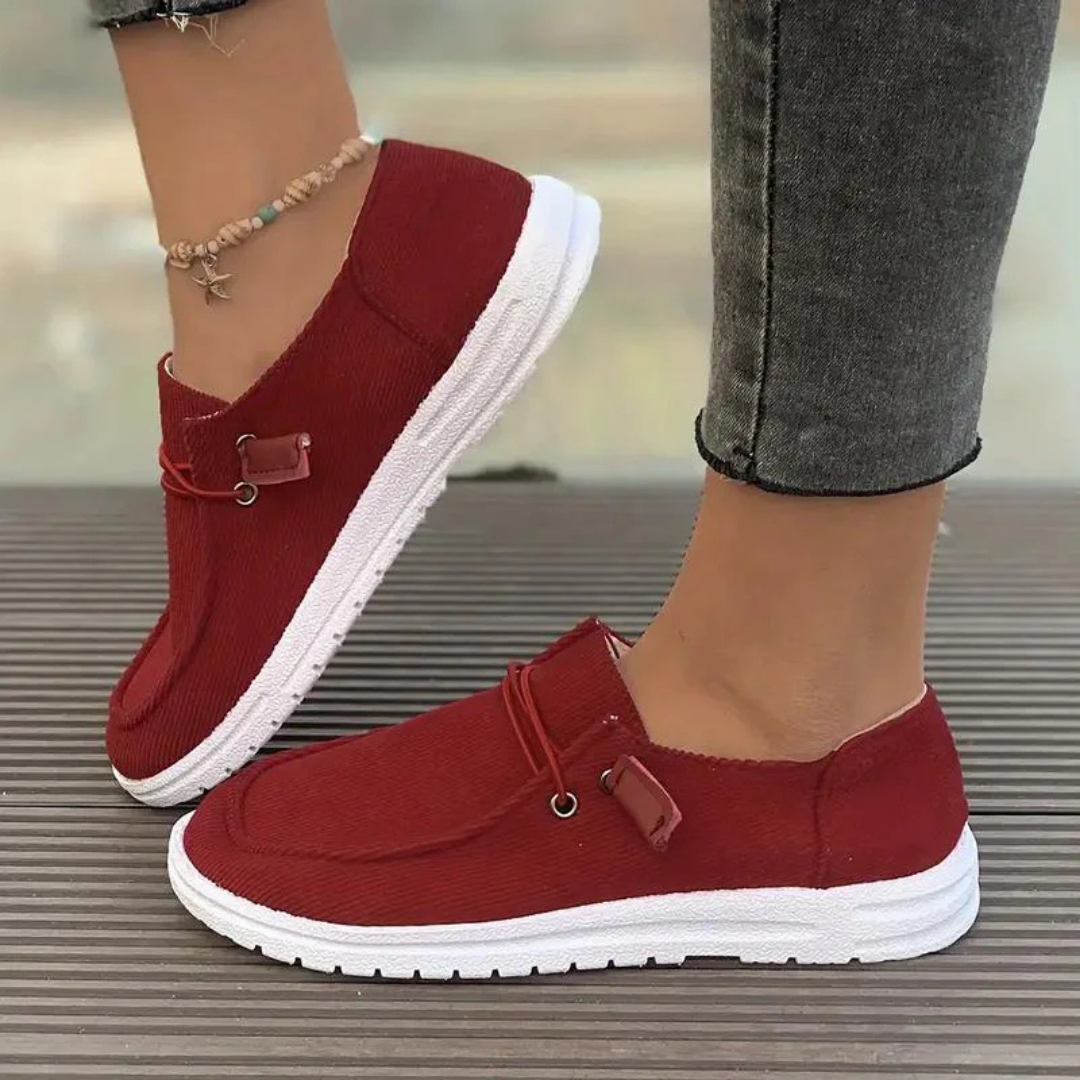 Lena | Women’s Orthopedic Flat Summer Slip-On Shoes