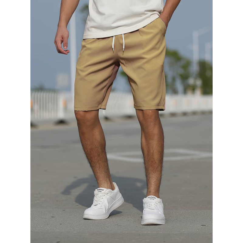 Ethan | Men’s Casual Low-Rise Drawstring Shorts