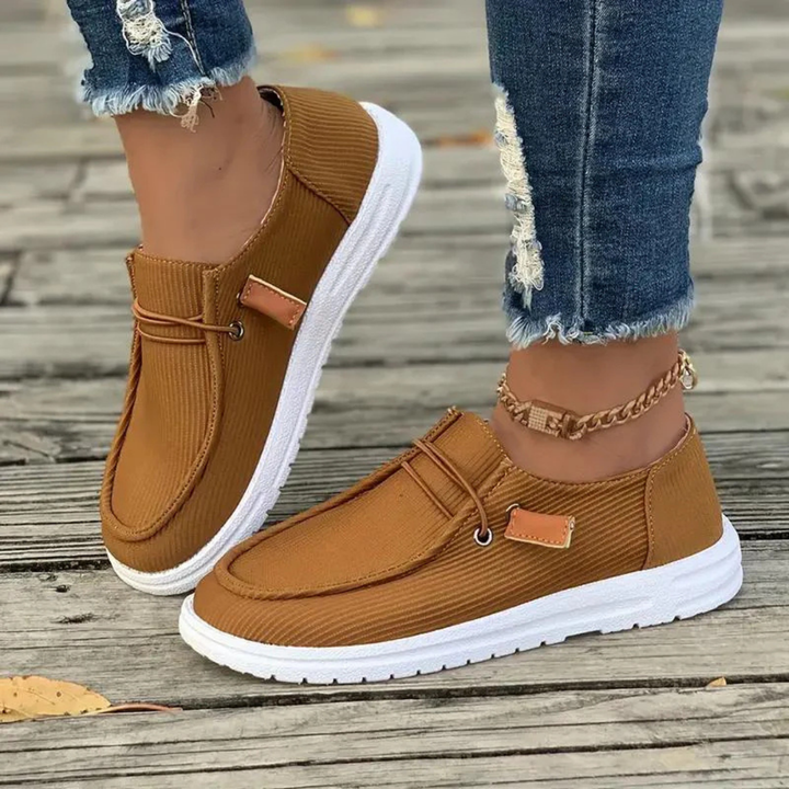 Lena | Women’s Orthopedic Flat Summer Slip-On Shoes