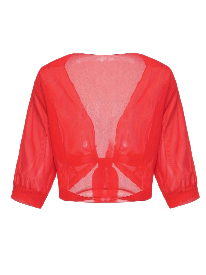 Marielle | Women’s Airy Open-Front Blouse