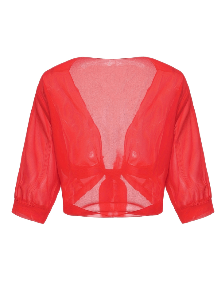 Marielle | Women’s Airy Open-Front Blouse