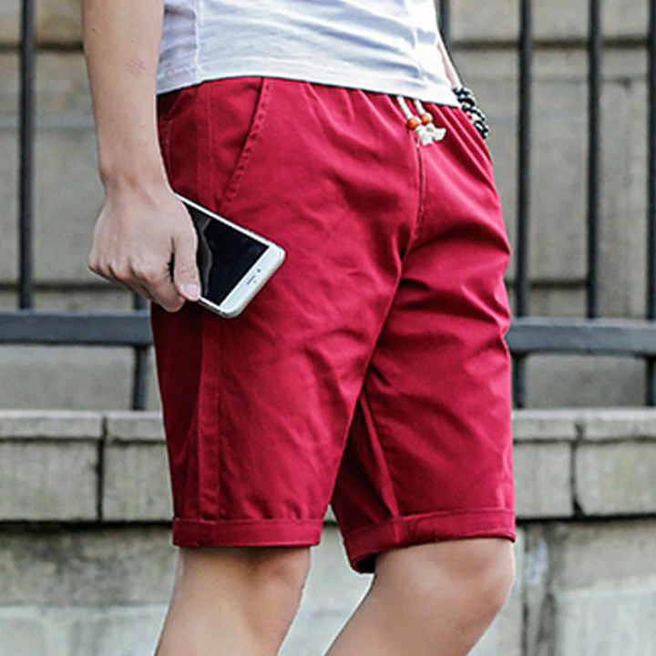 Ethan | Men’s Casual Low-Rise Drawstring Shorts
