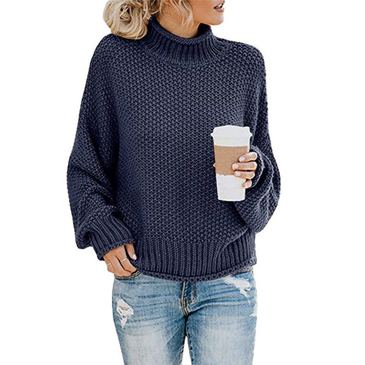 Ava | Women’s Chunky Knit Turtleneck Sweater