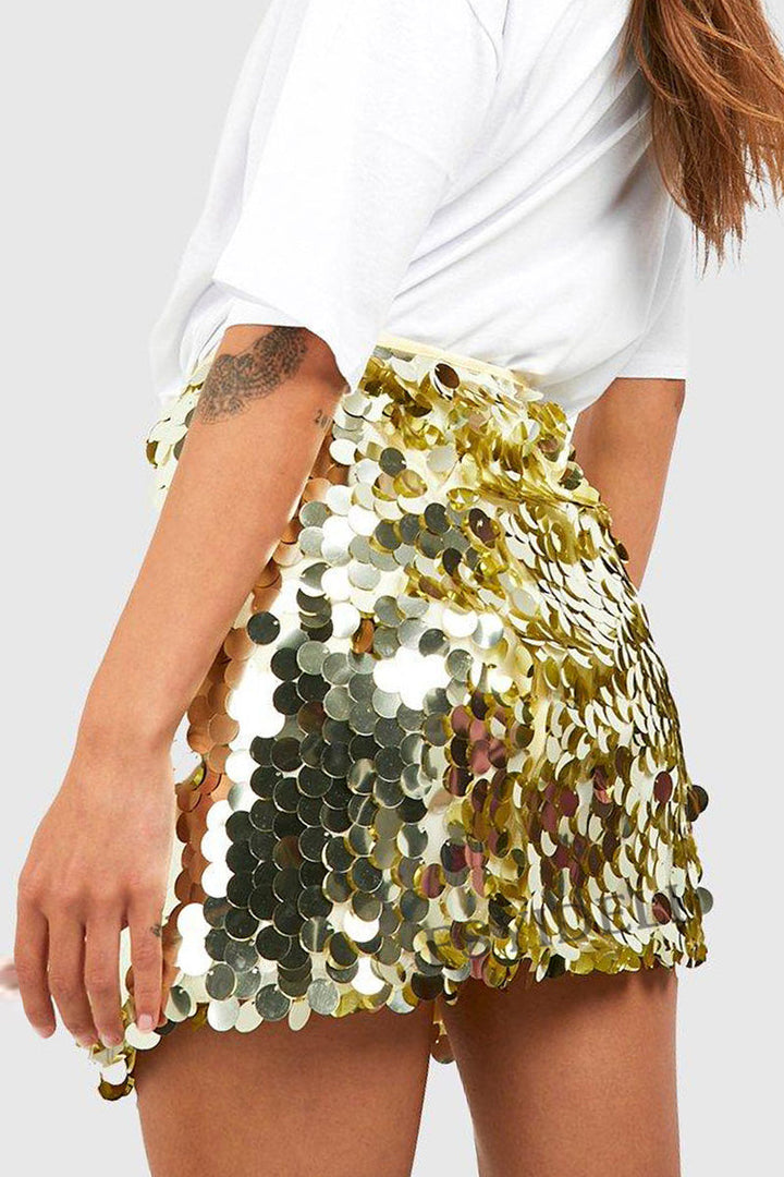 Monroe | Women’s Seductive Plain Sequin Skirt