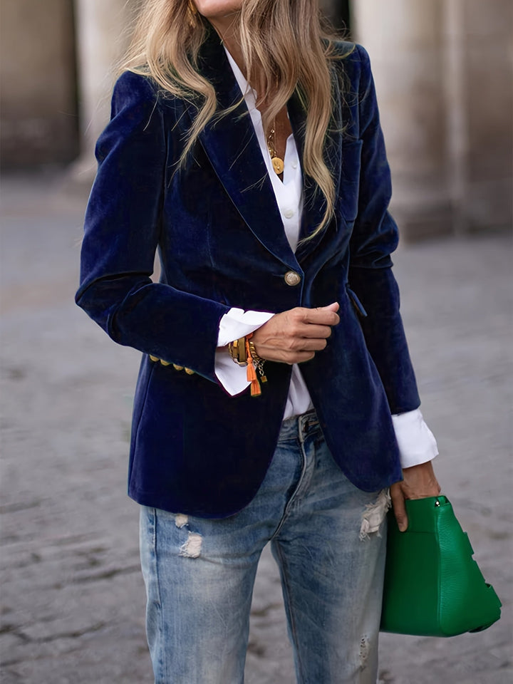 Ava | Classic Women’s Button-Up Casual Blazer