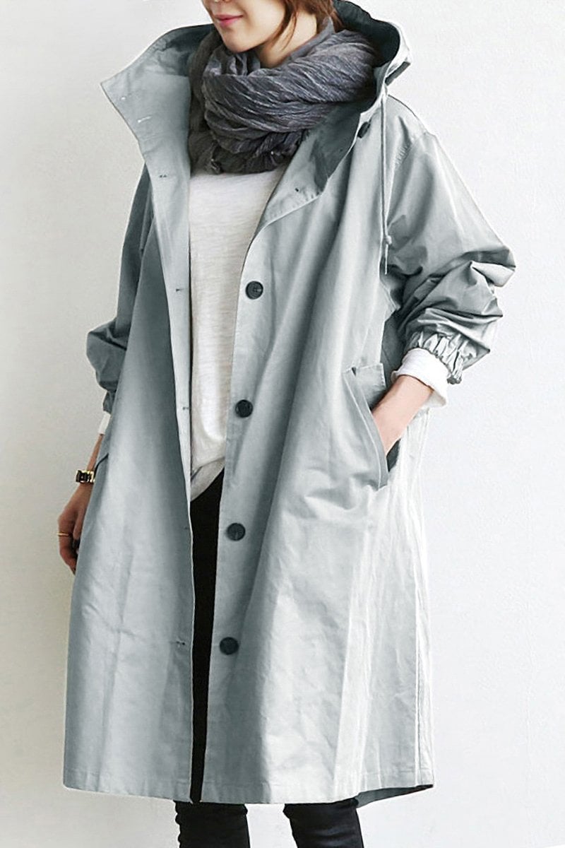 Clara | Women’s Hooded Trench Coat
