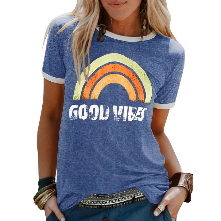 Harper | Women’s Rainbow Graphic T-Shirt