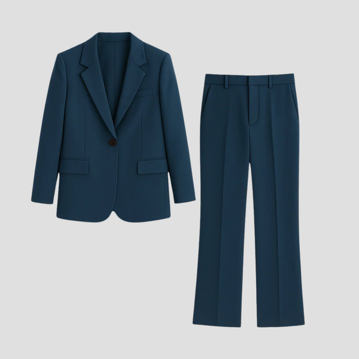 Sophia | Tailored Women’s Suit Set With Long Blazer