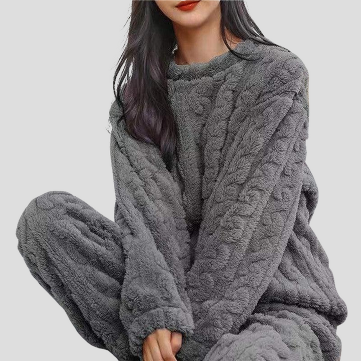Aria | Cozy Fleece Sleepwear Set for Women