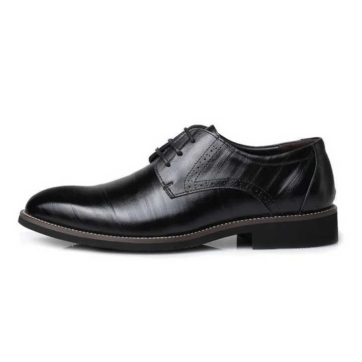Oliver | Refined Vegan Leather Lace-Up Oxford Shoes for Men