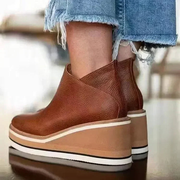 Mia | Women’s Winter Platform Chelsea Boots