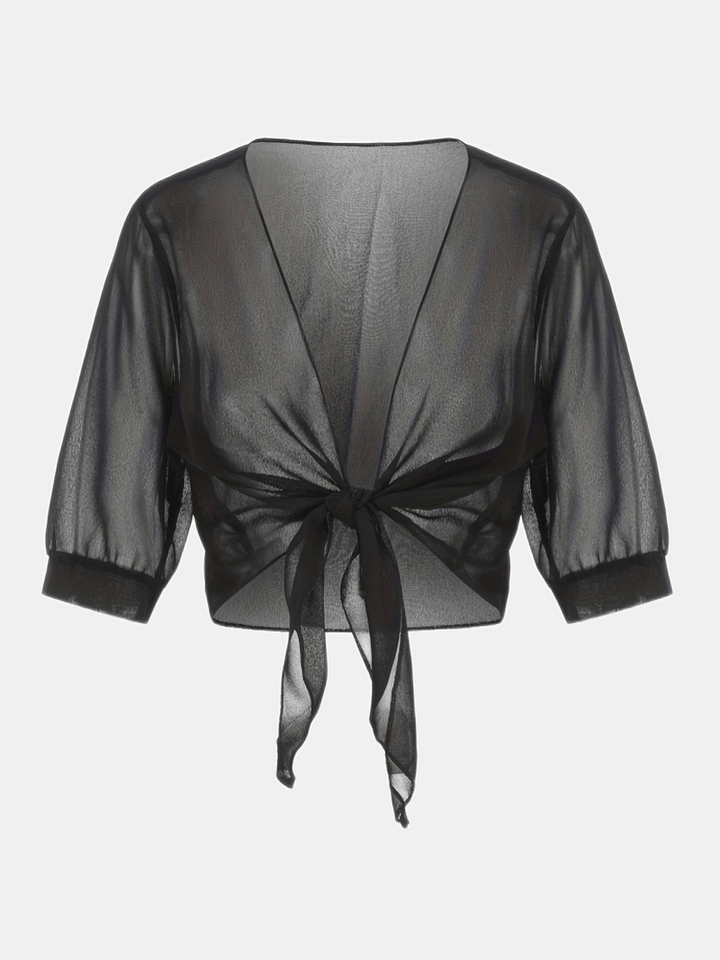 Marielle | Women’s Airy Open-Front Blouse