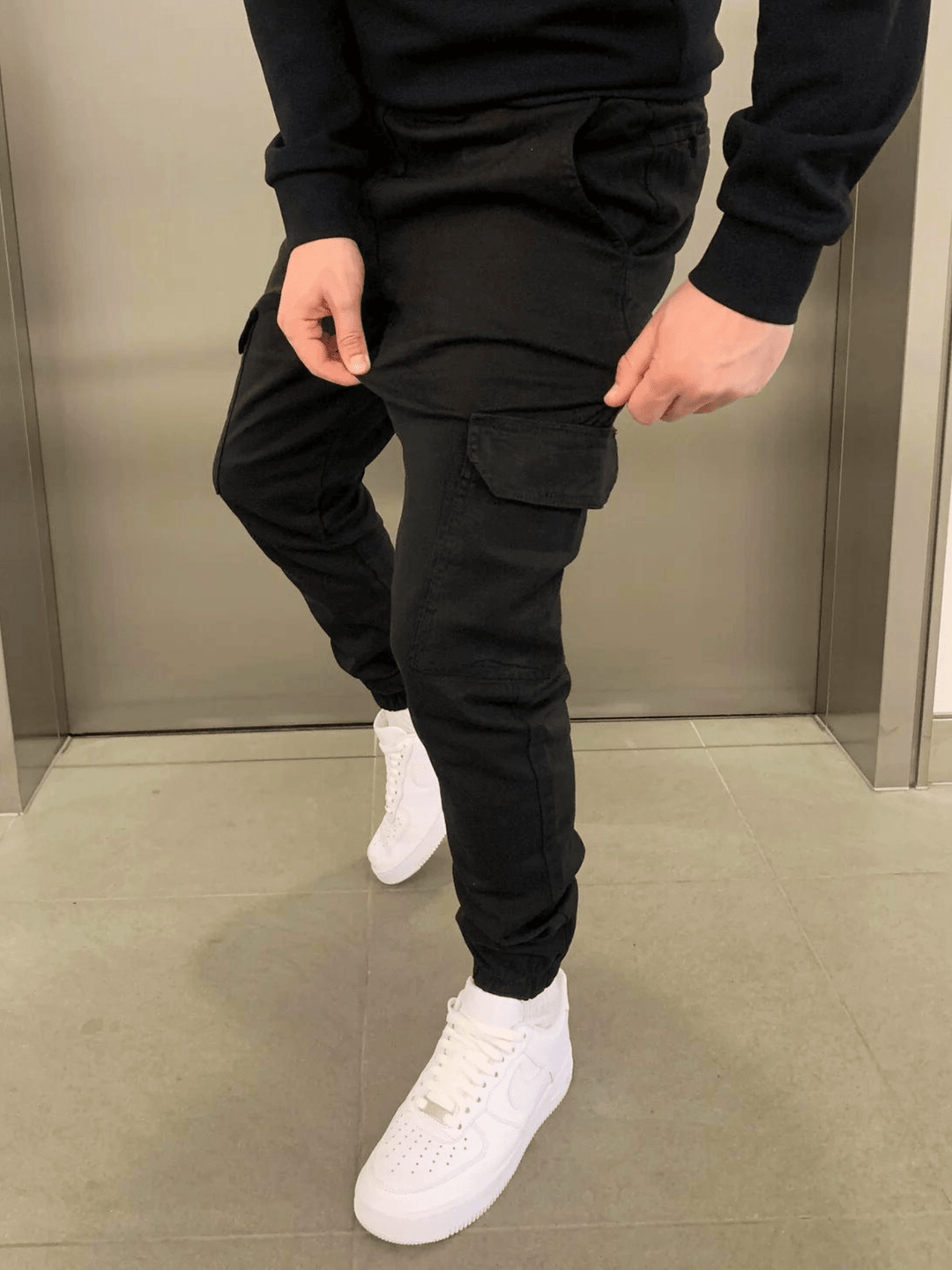 ETHAN | Men’s Tapered Utility Jogger Pants With Adjustable Fit And Storage Pockets