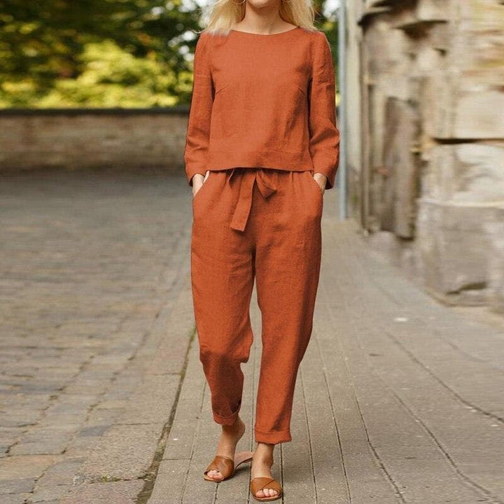 Sienna | Women’s Lightweight Linen Loungewear Set