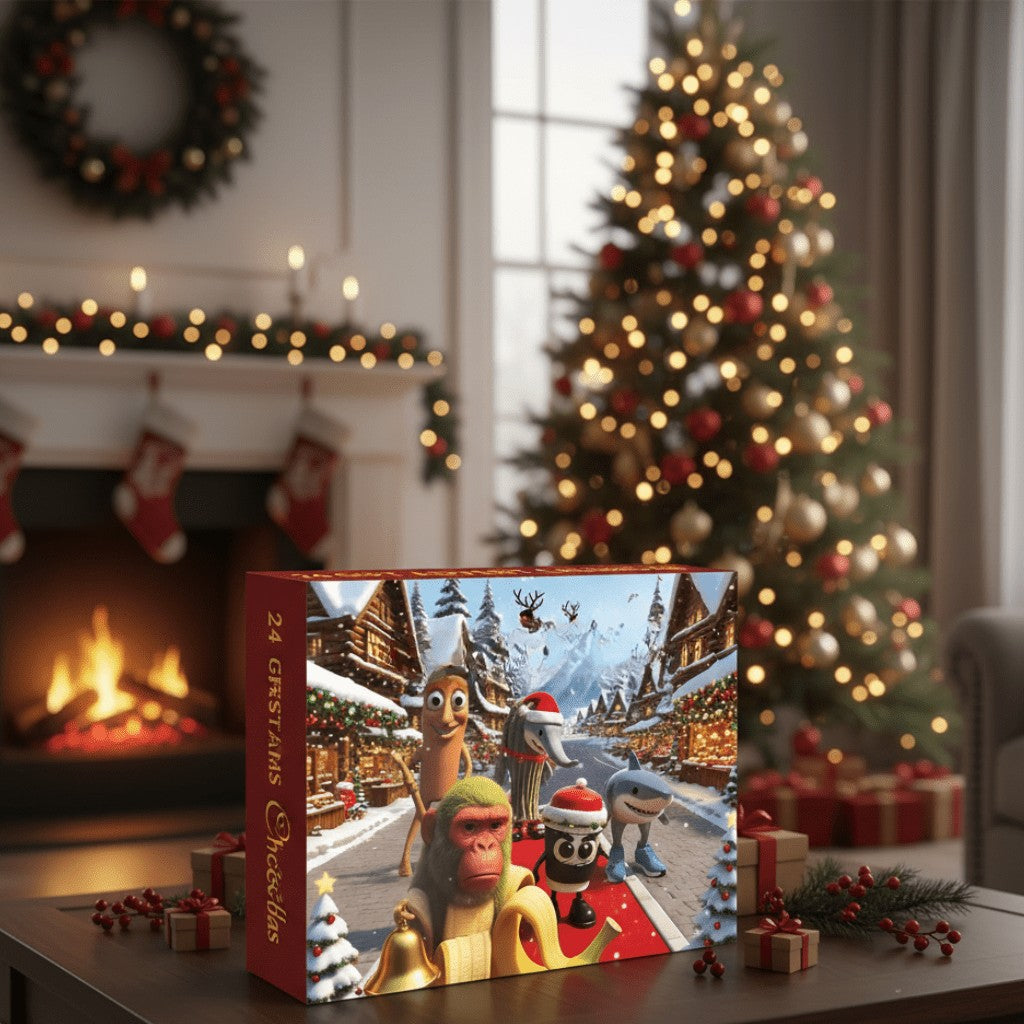 Advent calendar with small novelty surprises - product photo 1