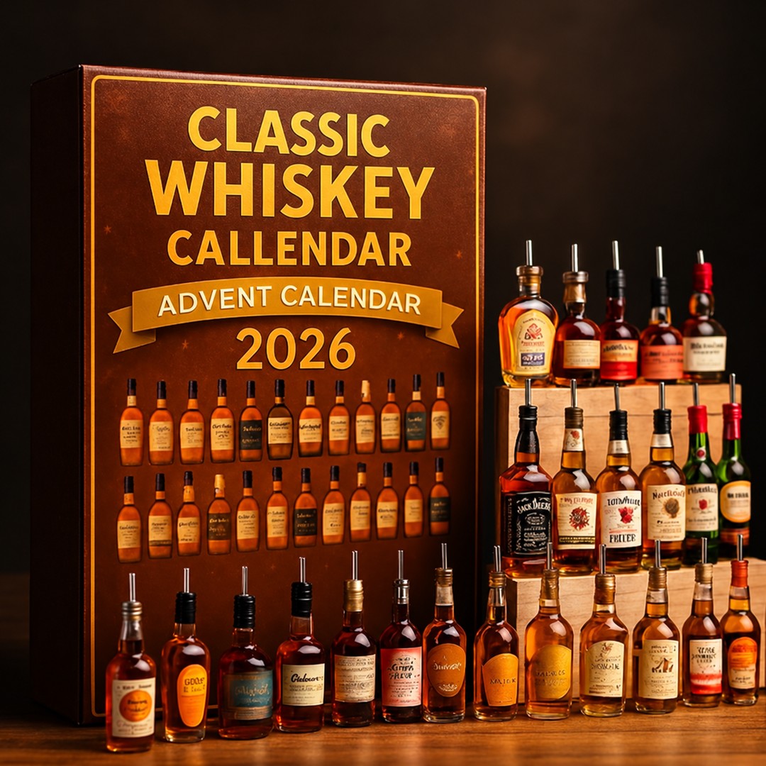 Advent calendar with twenty-four numbered doors - product photo 1