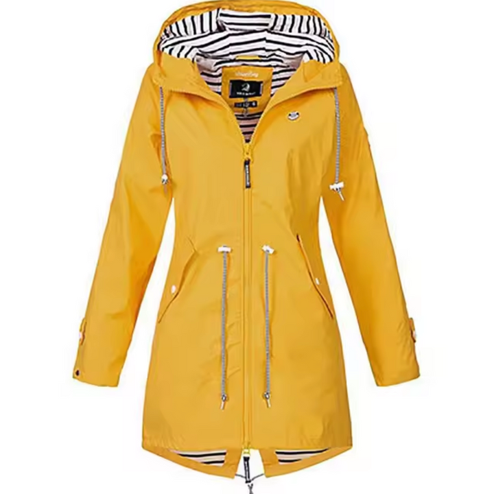 Lily | Water-Resistant Hooded Coat
