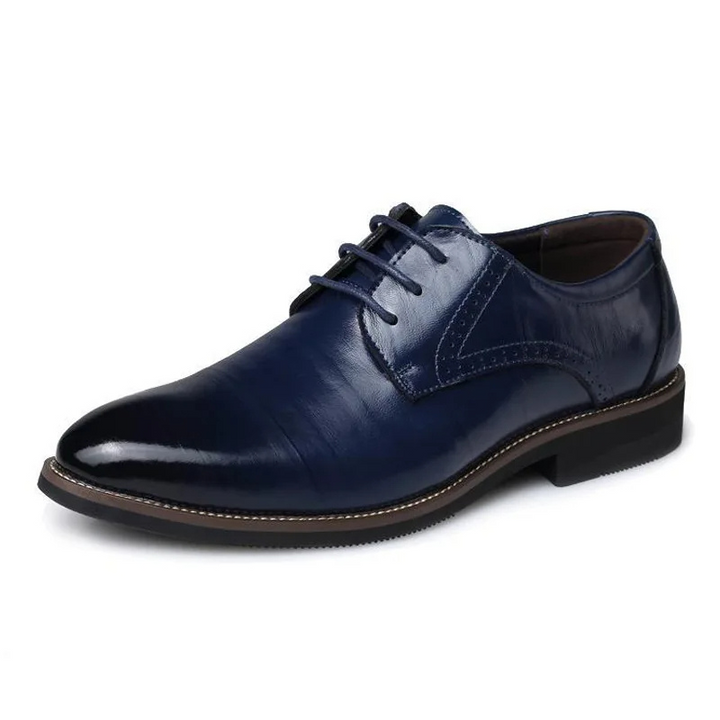 Oliver | Refined Vegan Leather Lace-Up Oxford Shoes for Men