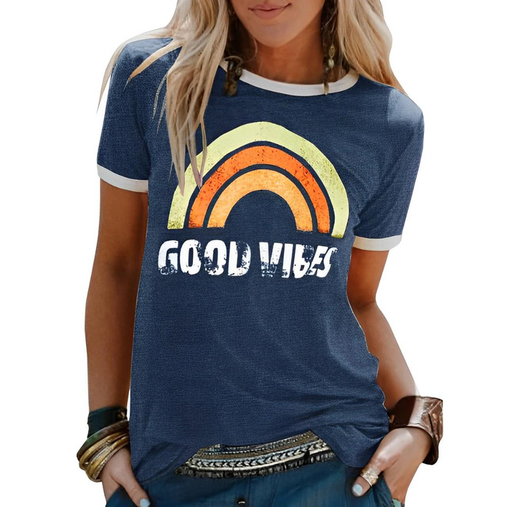 Harper | Women’s Rainbow Graphic T-Shirt