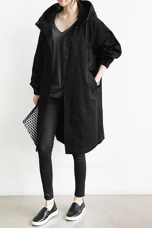 Clara | Women’s Hooded Trench Coat