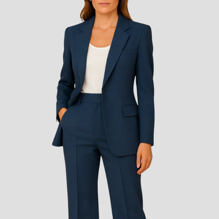 Sophia | Tailored Women’s Suit Set With Long Blazer