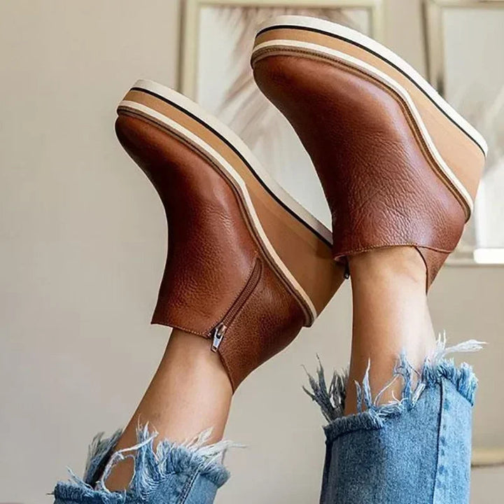 Mia | Women’s Winter Platform Chelsea Boots