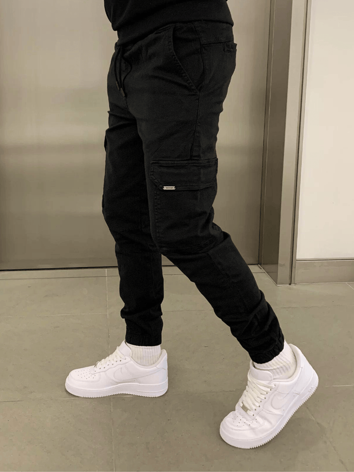 ETHAN | Men’s Tapered Utility Jogger Pants With Adjustable Fit And Storage Pockets