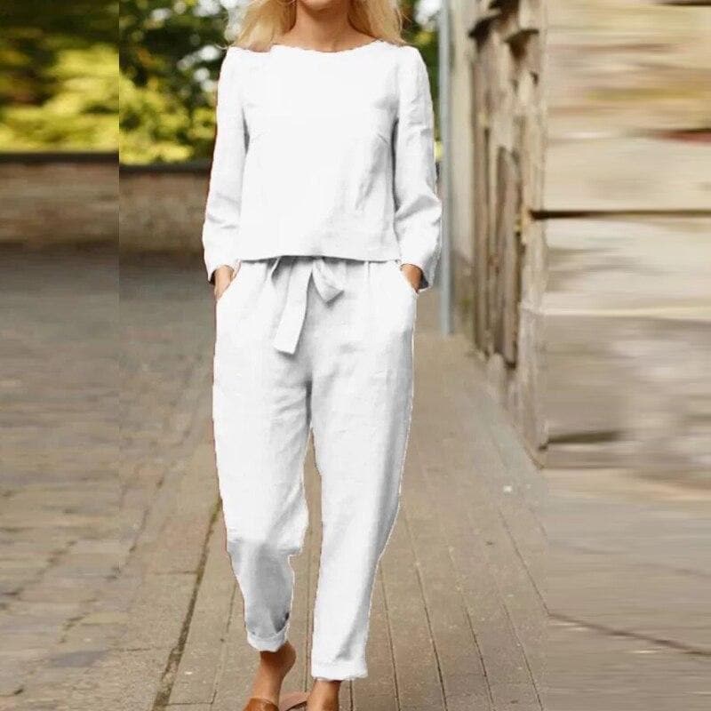 Sienna | Women’s Lightweight Linen Loungewear Set