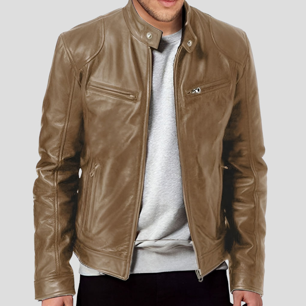Logan | Timeless Genuine Leather Jacket For Men