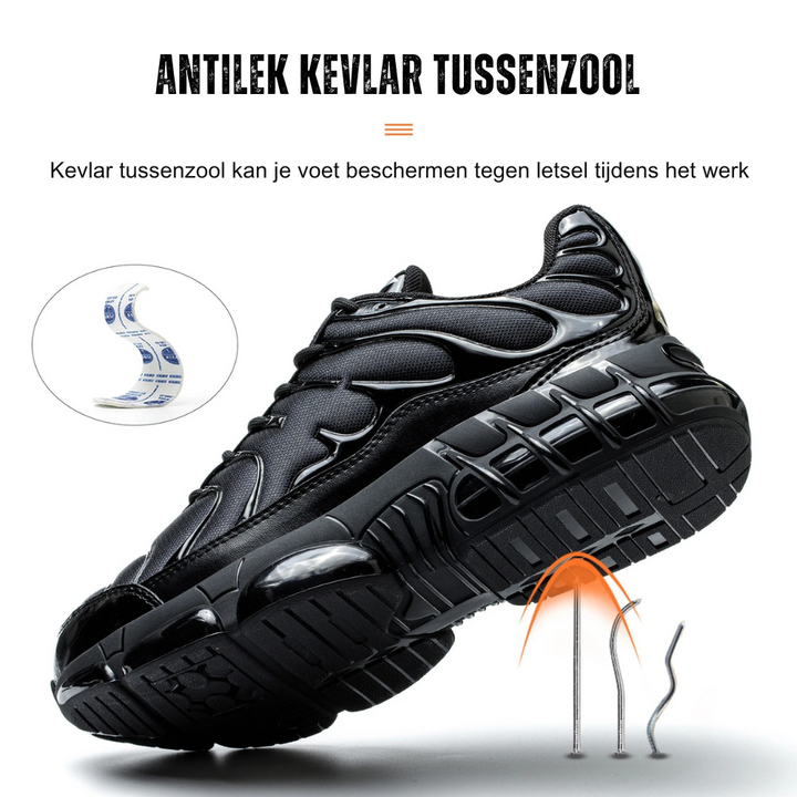 Ethan | Steel Toe Protective Safety Shoes For Men
