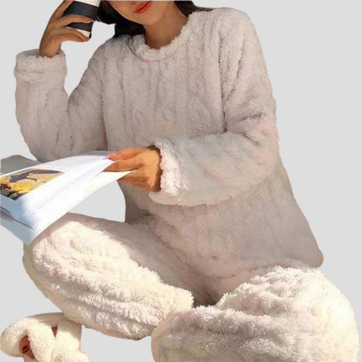 Aria | Cozy Fleece Sleepwear Set for Women