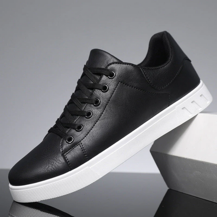Noah | Premium Urban Leather Lace-Up Sneakers