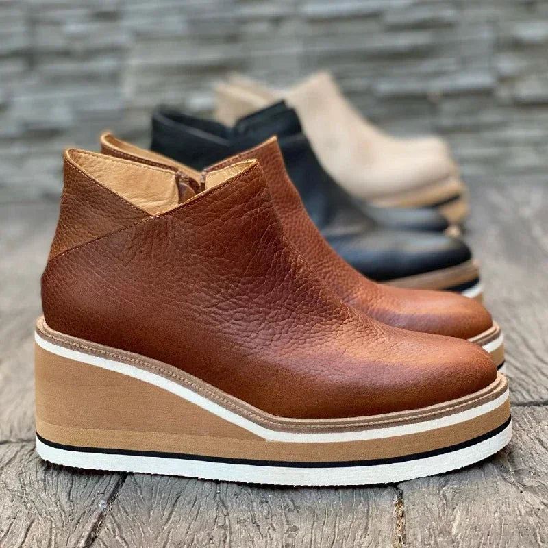 Mia | Women’s Winter Platform Chelsea Boots