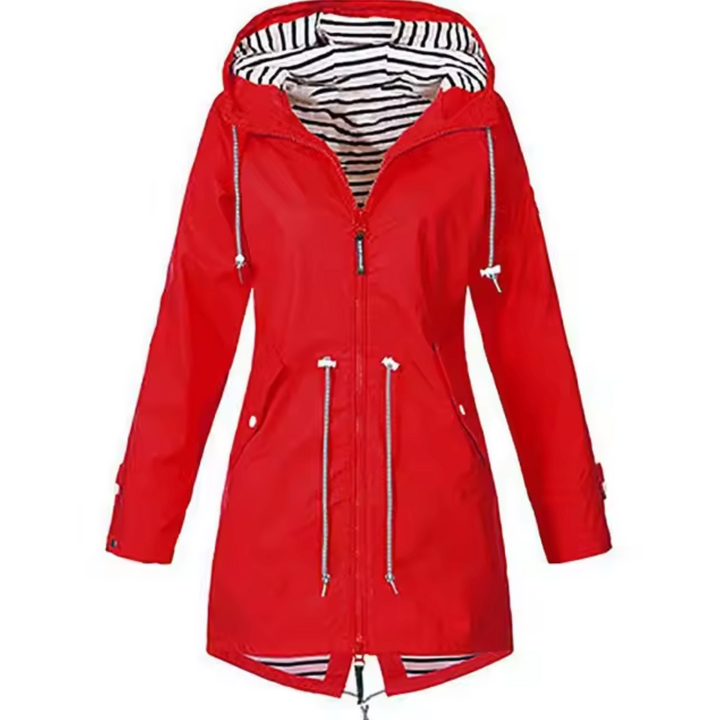 Lily | Water-Resistant Hooded Coat