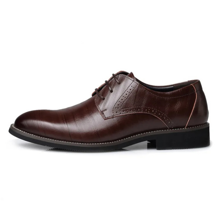 Oliver | Refined Vegan Leather Lace-Up Oxford Shoes for Men