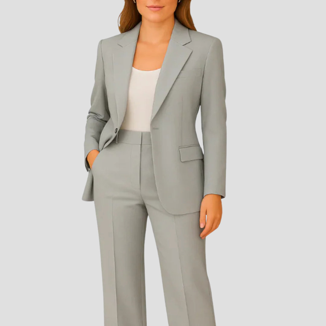 Sophia | Tailored Women’s Suit Set With Long Blazer