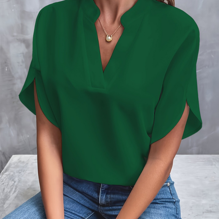 Naomi | Women’s Short Sleeve Summer Blouse