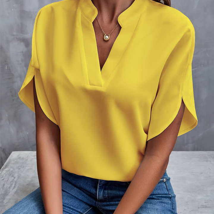 Naomi | Women’s Short Sleeve Summer Blouse