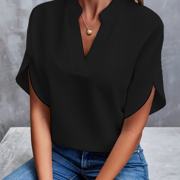 Naomi | Women’s Short Sleeve Summer Blouse