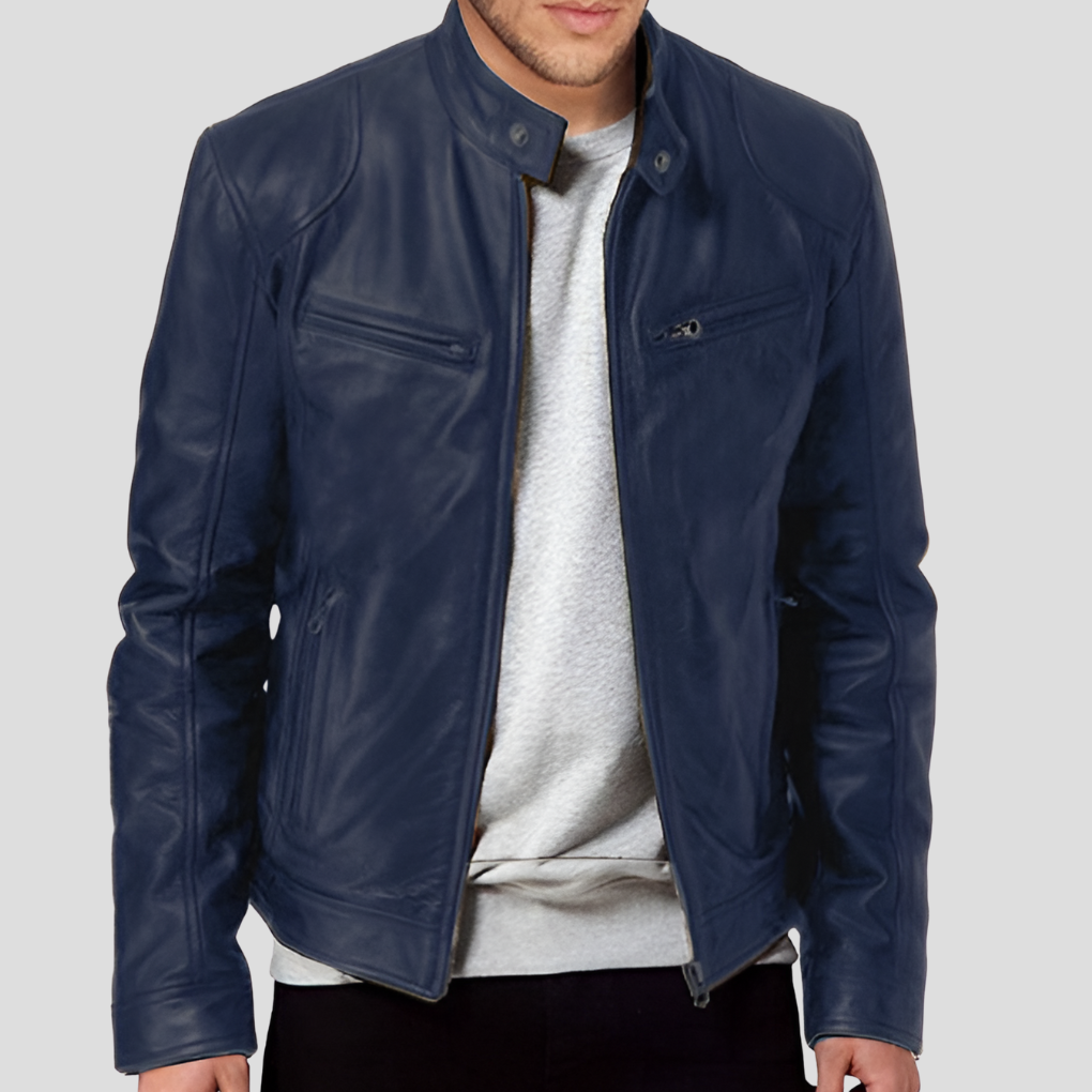 Logan | Timeless Genuine Leather Jacket For Men